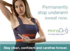 Miradry: permanently stop underarm sweat now!