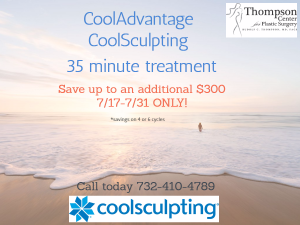 Coolsculpting beach ad